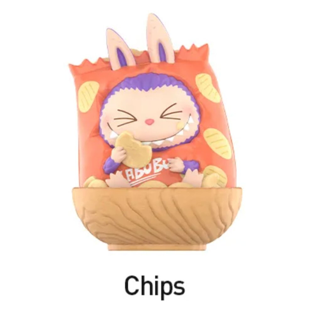 Chips - THE MONSTERS Wacky Mart Series Figures Pop Mart Labubu SHIPS IN BAG